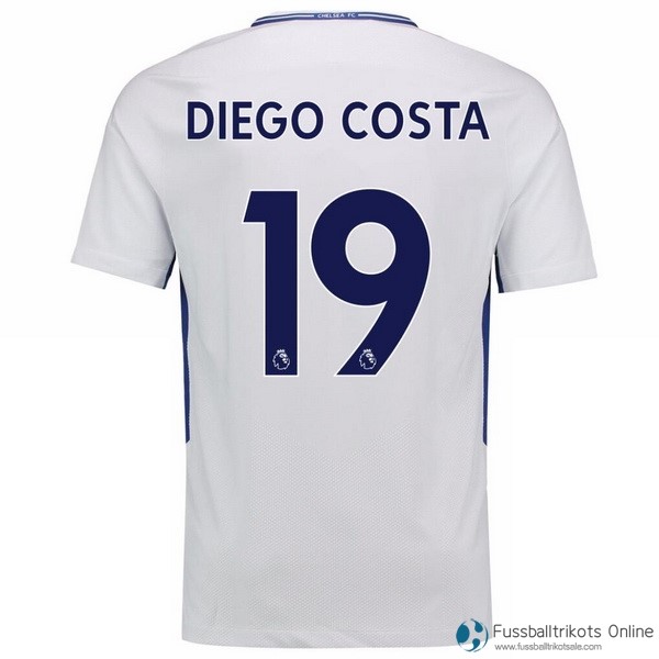 Chelsea Trikot Auswarts Diego Costa 2017-18 Fussballtrikots Günstig